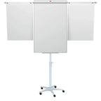 Nobo Impression Pro Mobile Steel Magnetic Whiteboard Easel with Extended Display Arms