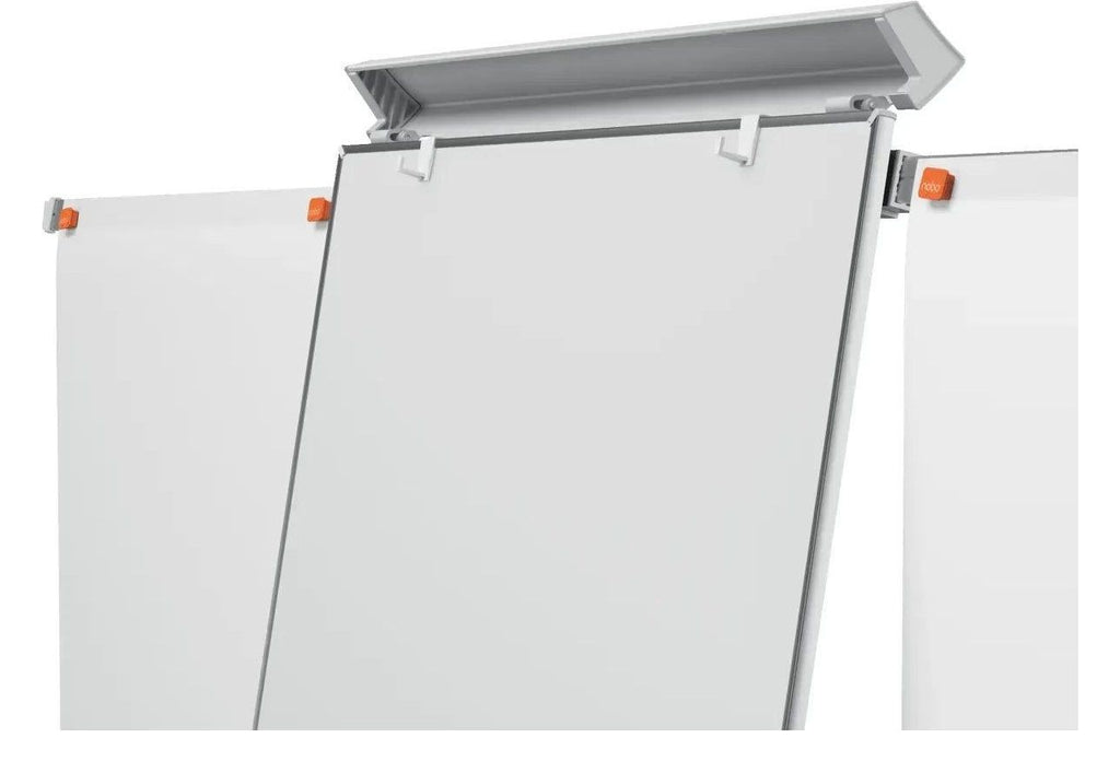 Nobo Impression Pro Mobile Steel Magnetic Whiteboard Easel with Extended Display Arms, view 11