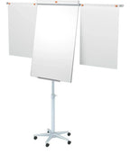 Nobo Impression Pro Mobile Steel Magnetic Whiteboard Easel with Extended Display Arms, view 4