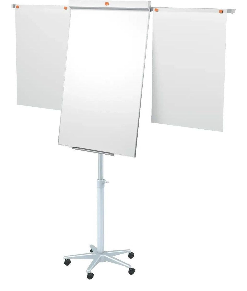 Nobo Impression Pro Mobile Steel Magnetic Whiteboard Easel with Extended Display Arms, view 4