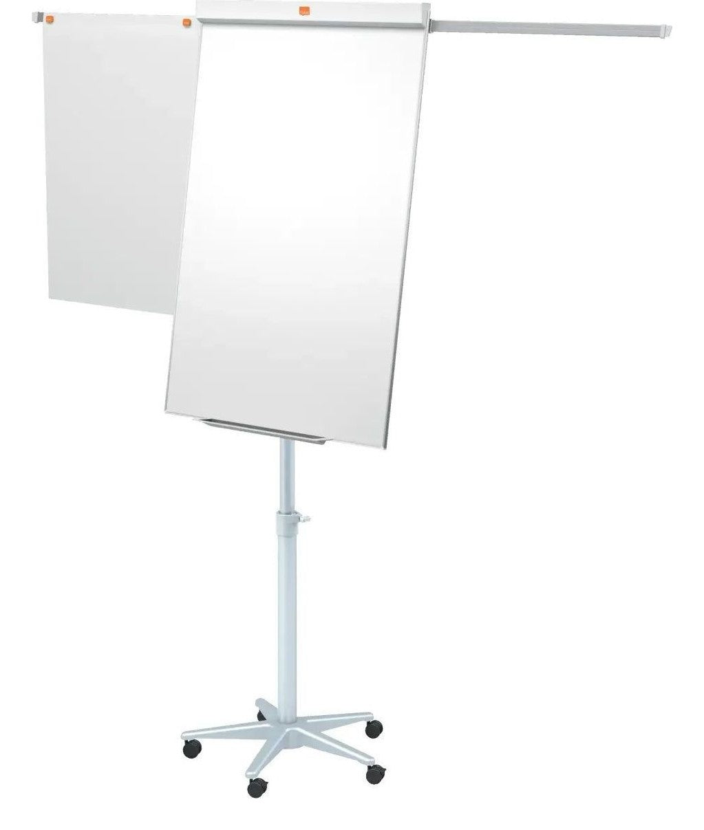 Nobo Impression Pro Mobile Steel Magnetic Whiteboard Easel with Extended Display Arms, view 6