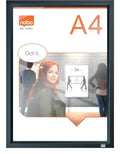 Nobo Impression Pro Poster Frame with Graphite Grey Clip Frame