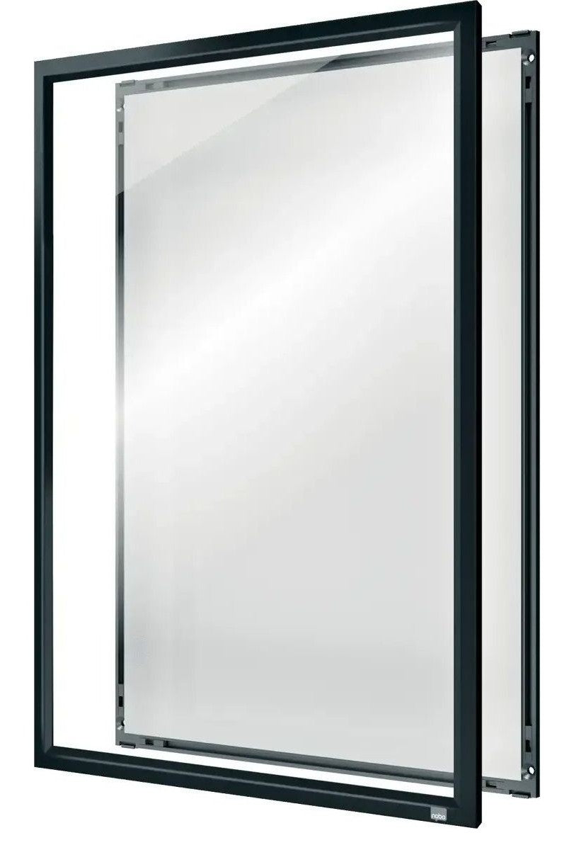 Nobo Impression Pro Poster Frame with Graphite Grey Clip Frame, view 11