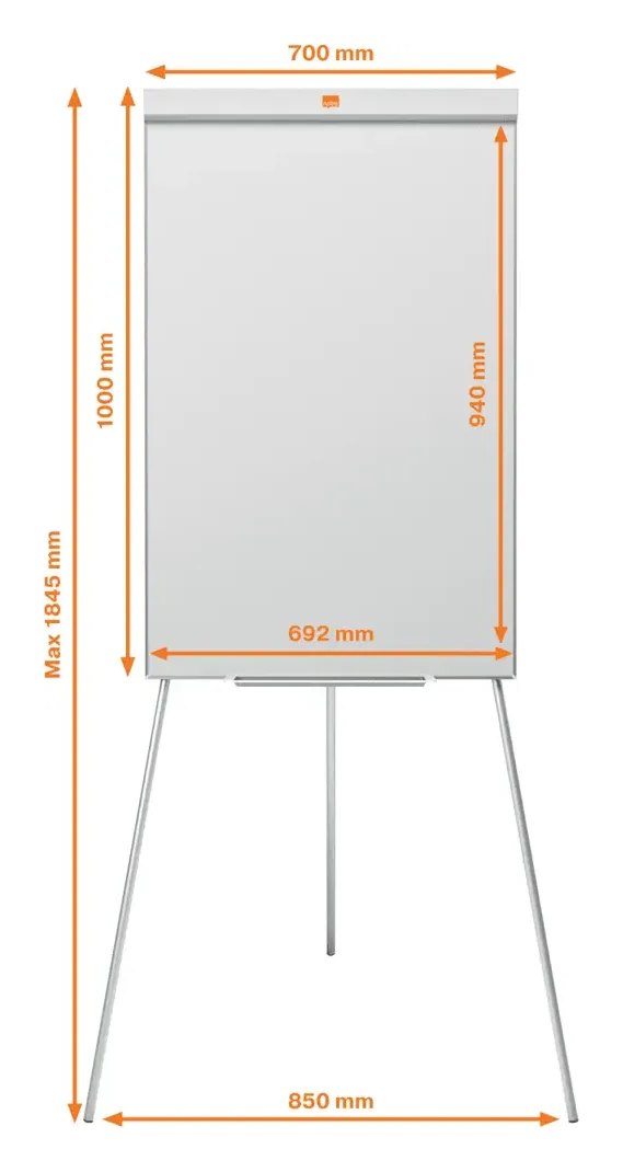 Nobo Impression Pro Tripod Steel Magnetic Whiteboard Easel, view 14