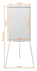 Nobo Impression Pro Tripod Steel Magnetic Whiteboard Easel, view 14