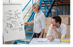 Nobo Impression Pro Tripod Steel Magnetic Whiteboard Easel, view 6