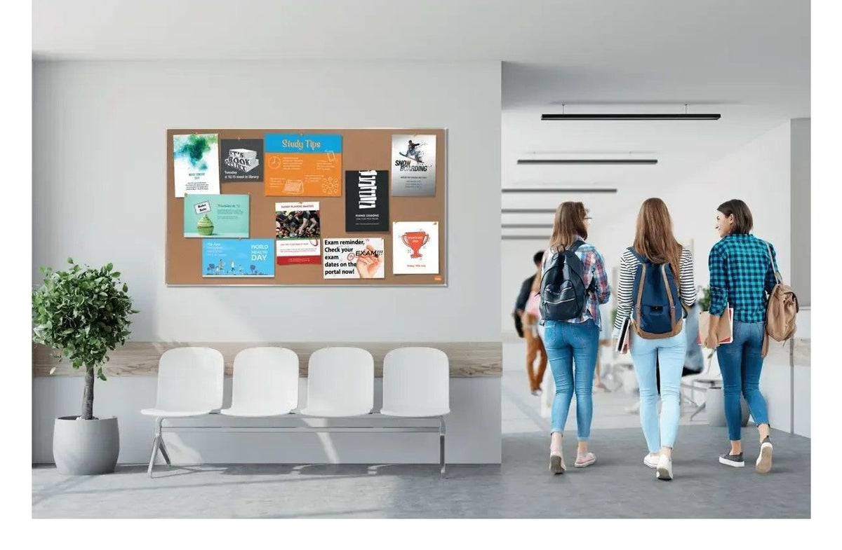 Nobo Impression Pro Widescreen Cork Notice Board, view 7