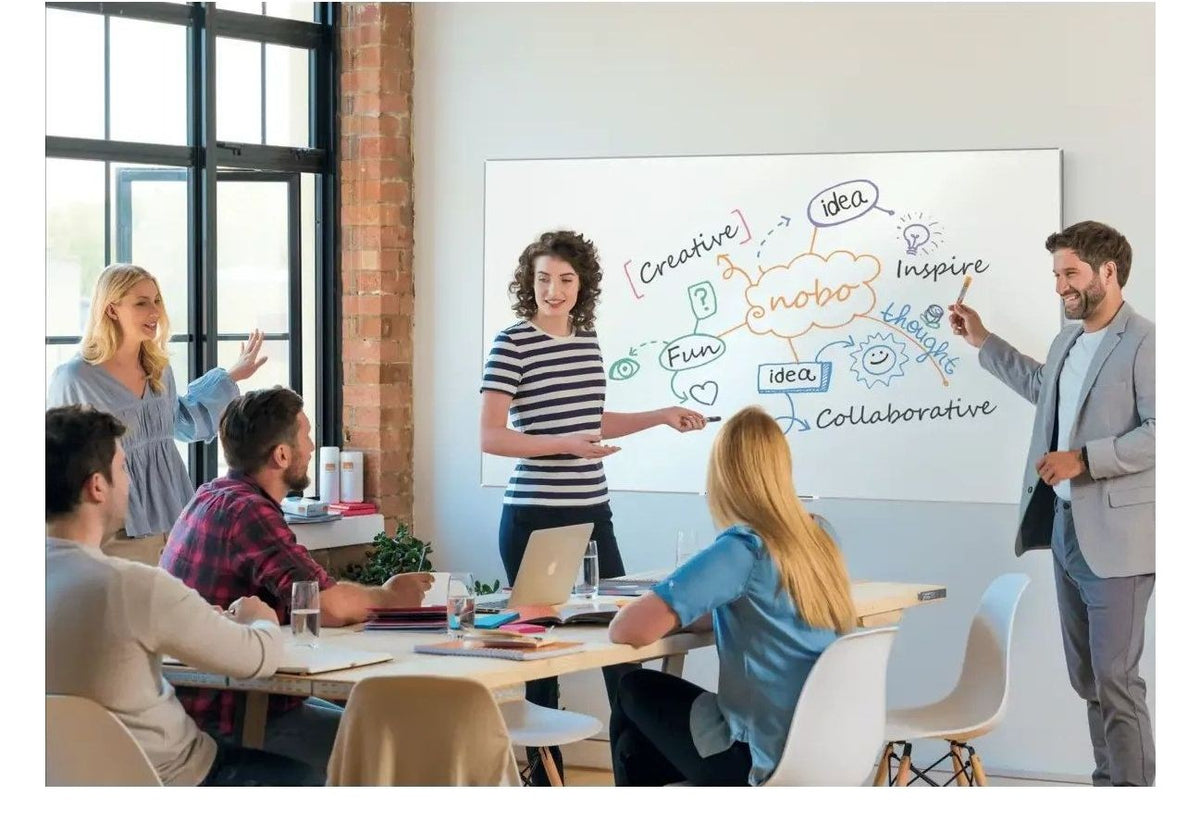 Nobo Impression Pro Widescreen Enamel Magnetic Whiteboard, view 6