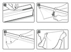 Nobo Instant Whiteboard Dry Erase Sheets 600 x 800mm, view 6