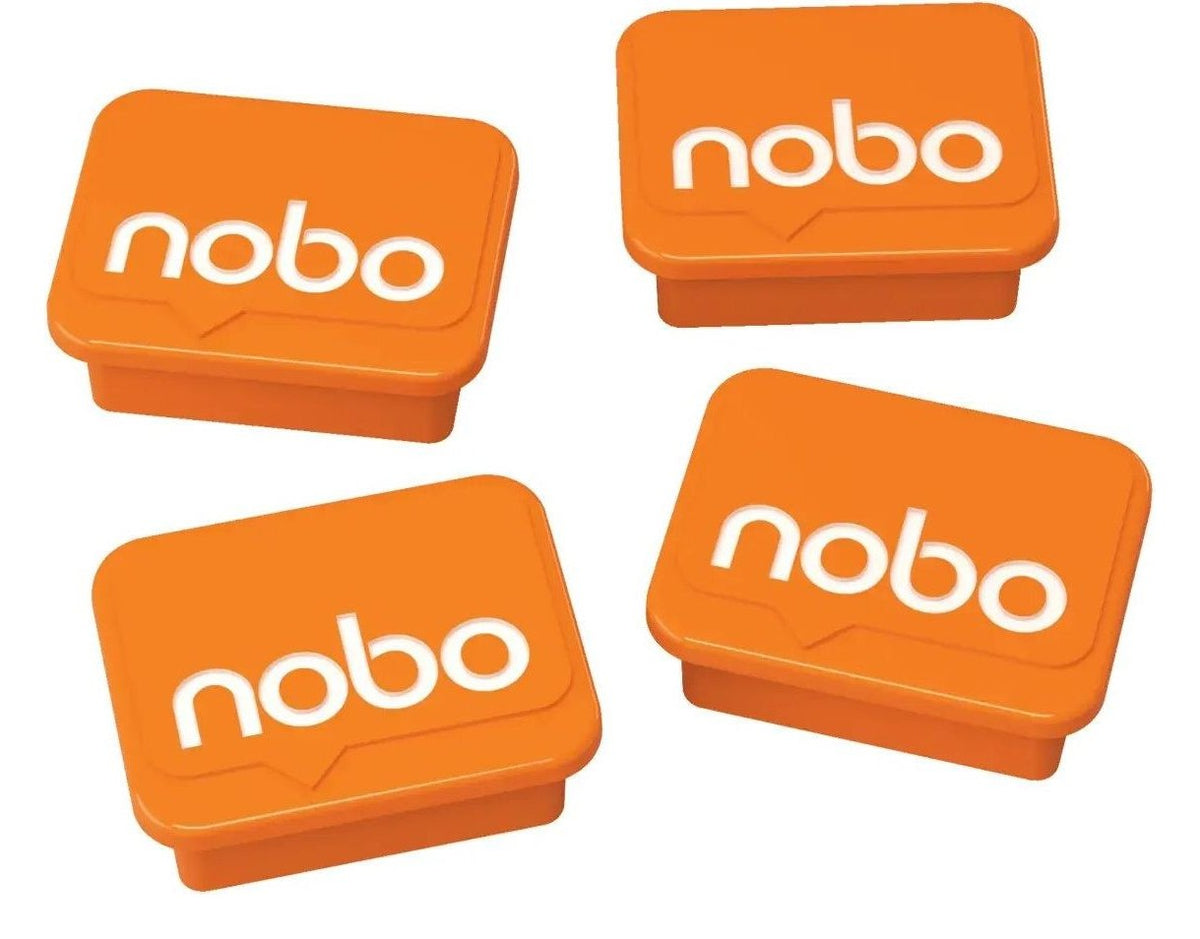 Nobo Magnets Orange 18 x 22mm