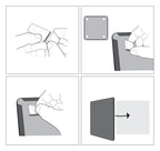 Nobo Mini Magnetic Whiteboard Slim Silver Frame, view 10