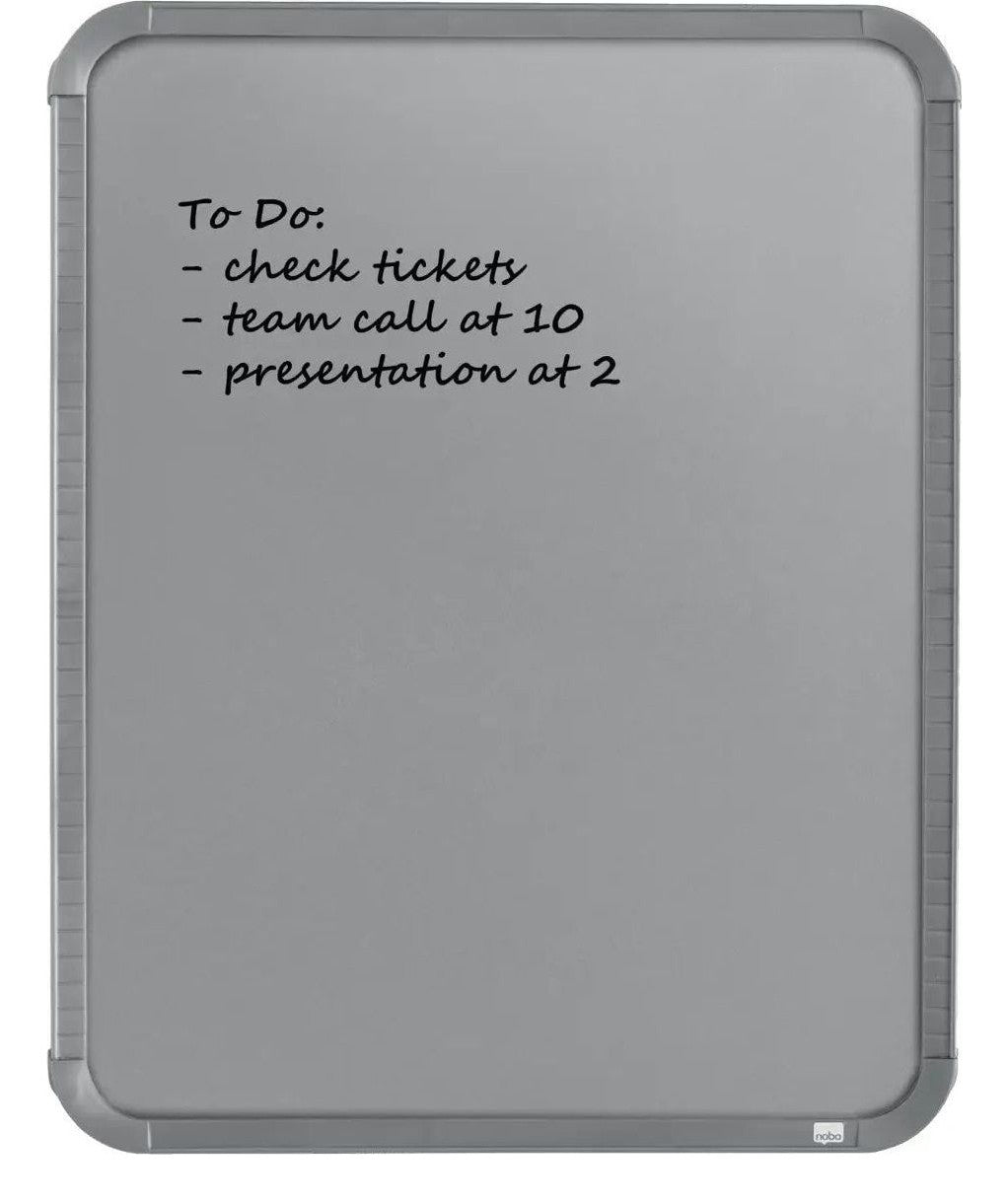 Nobo Mini Magnetic Whiteboard Slim Silver Frame, view 17