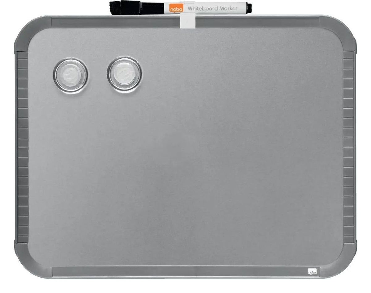 Nobo Mini Magnetic Whiteboard Slim Silver Frame, view 3
