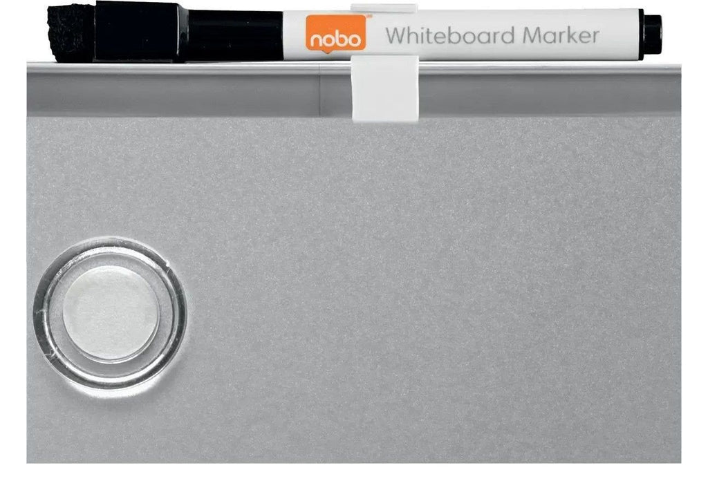 Nobo Mini Magnetic Whiteboard Slim Silver Frame, view 6