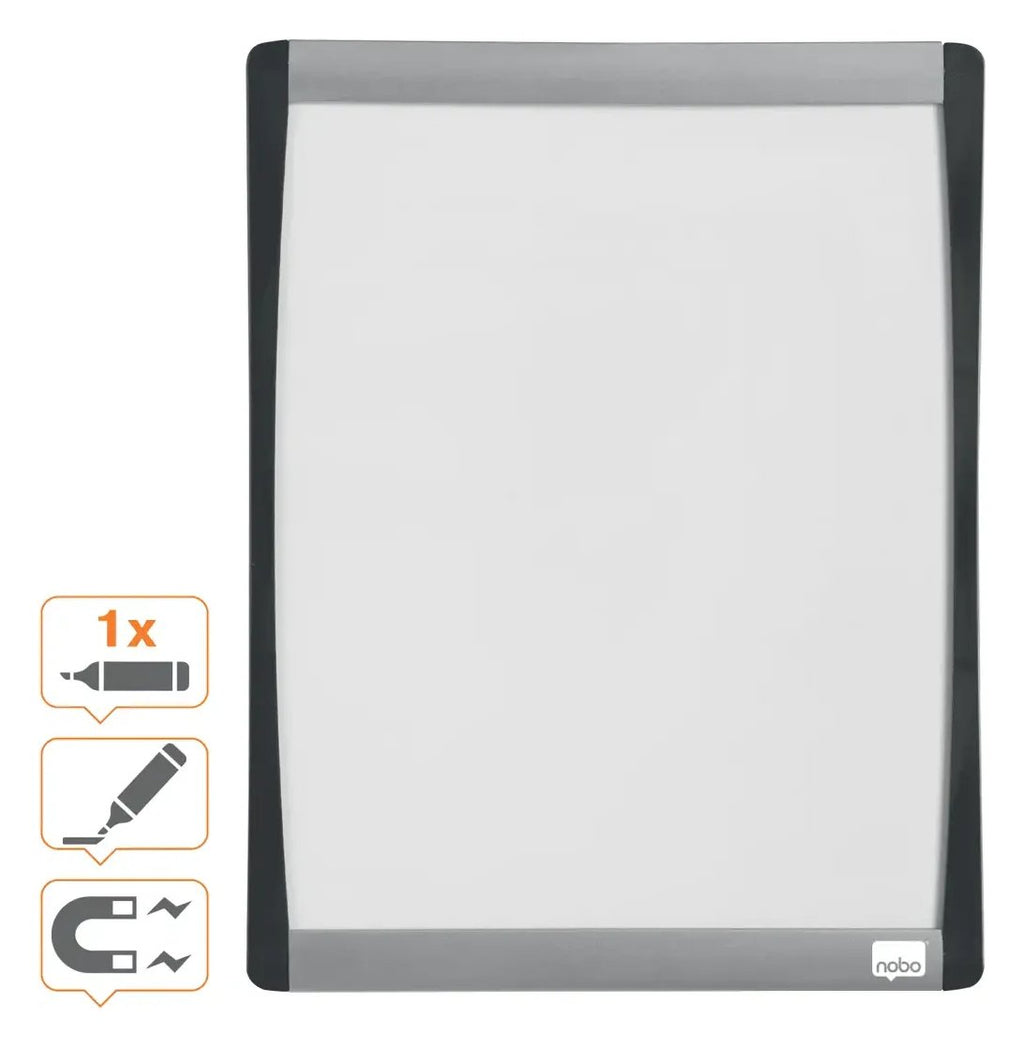 Nobo Mini Magnetic Whiteboard with Arched Frame 215 x 280mm, view 4