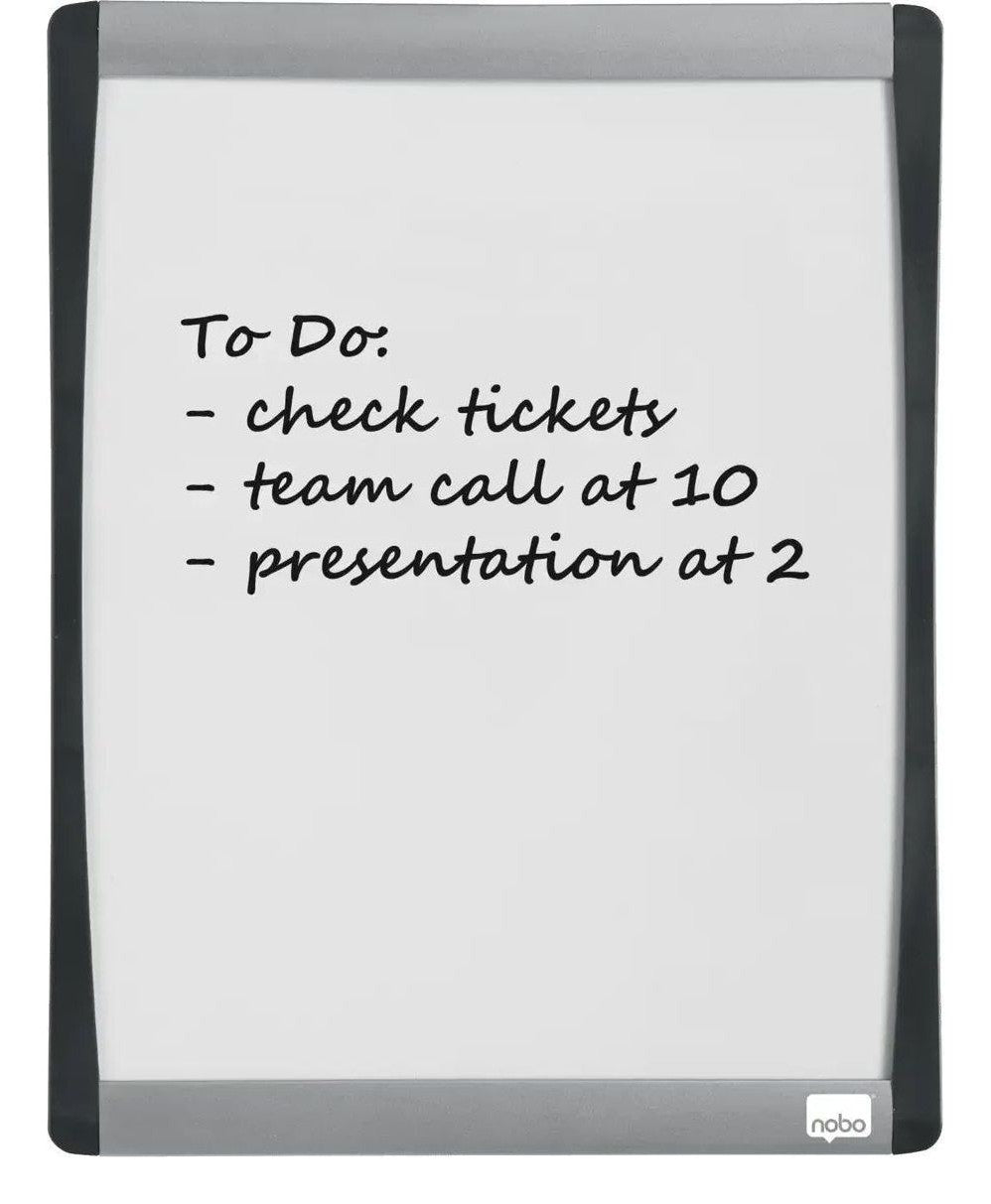 Nobo Mini Magnetic Whiteboard with Arched Frame 215 x 280mm, view 7
