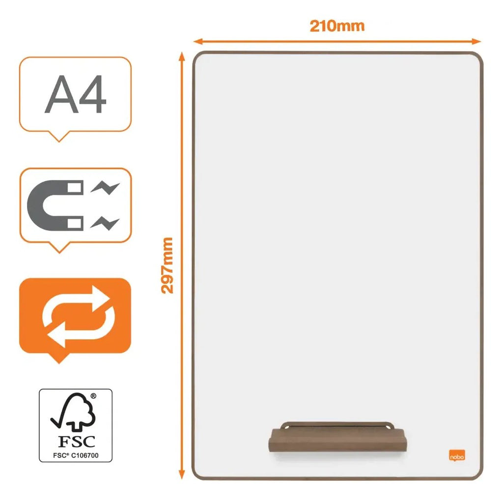 Nobo Mini Whiteboard A4, view 3
