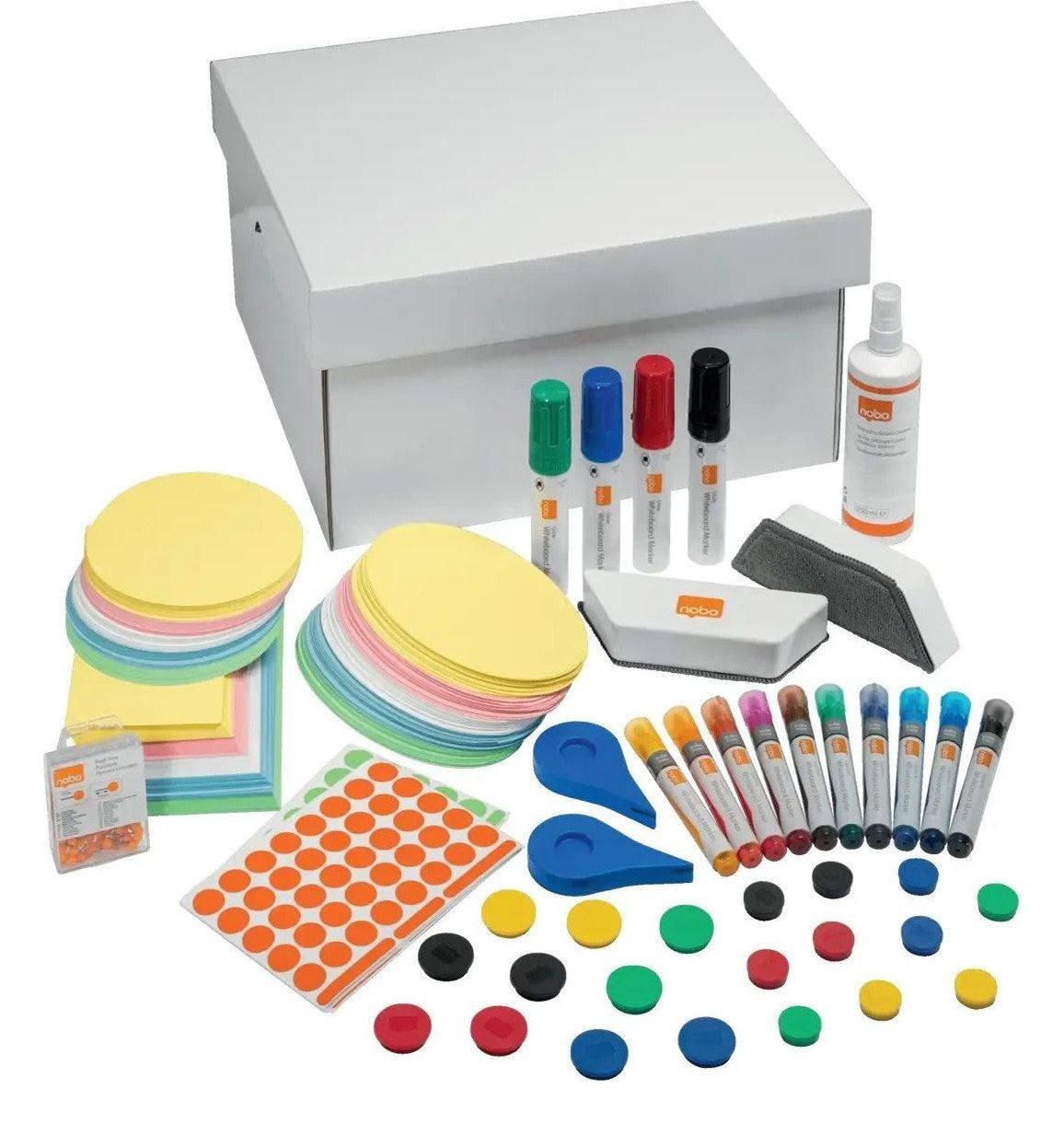 Nobo Move & Meet Mobile Collaboration System Whiteboard and Notice Board Accessory Kit