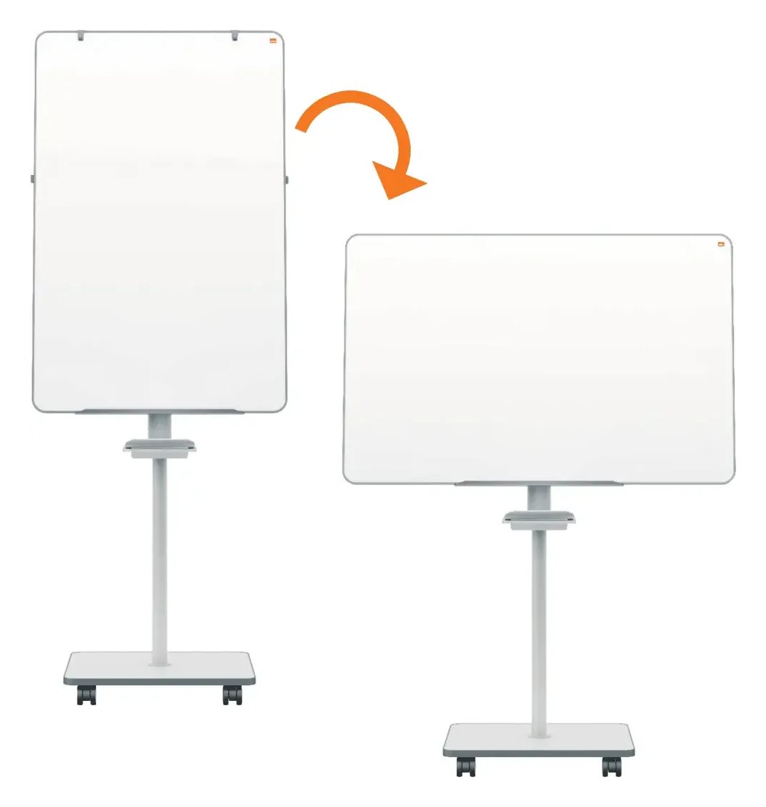 Nobo Move & Meet Mobile Magnetic Flipchart Easel 680 x 1040mm, view 4