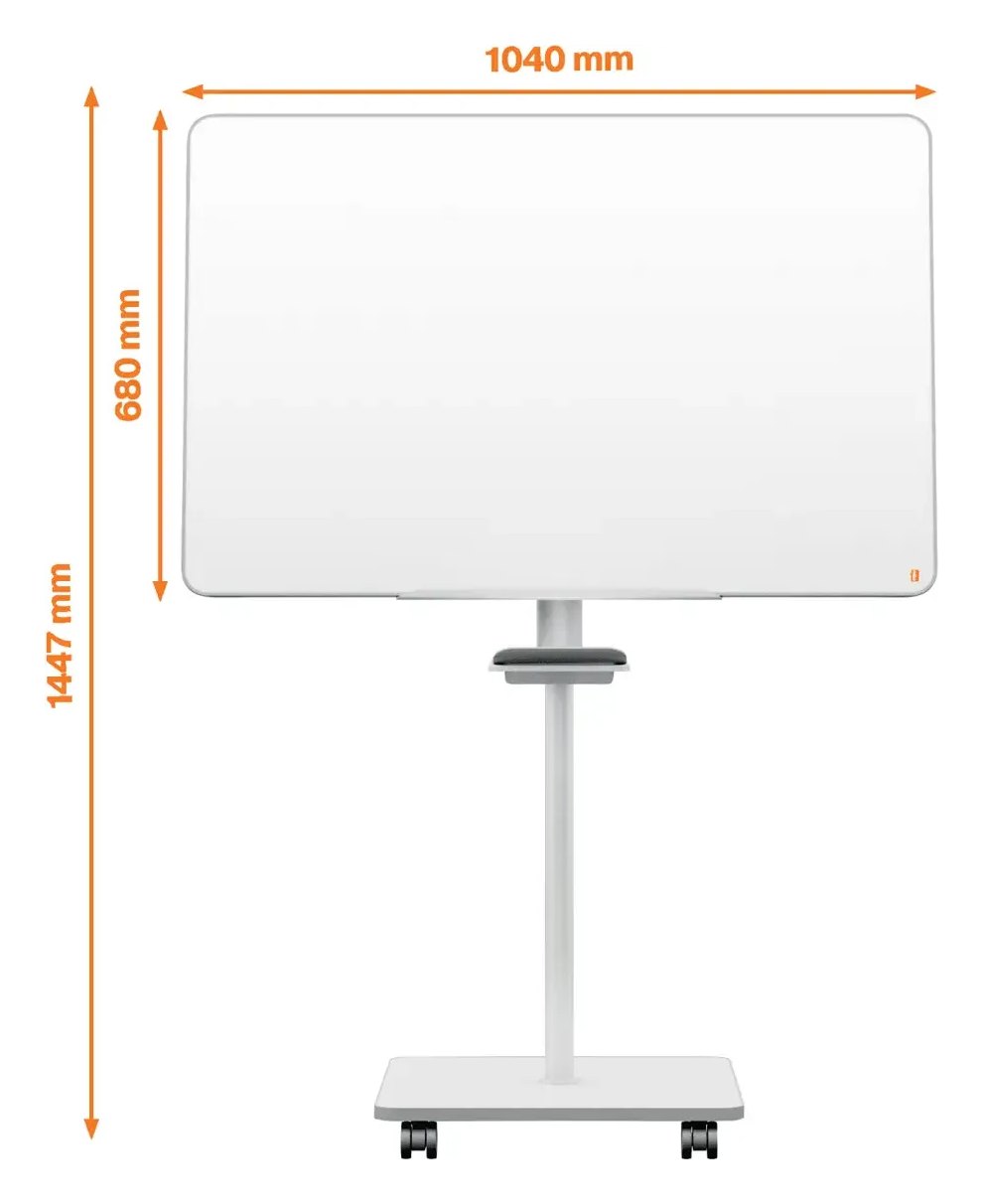 Nobo Move & Meet Mobile Magnetic Flipchart Easel 680 x 1040mm, view 8
