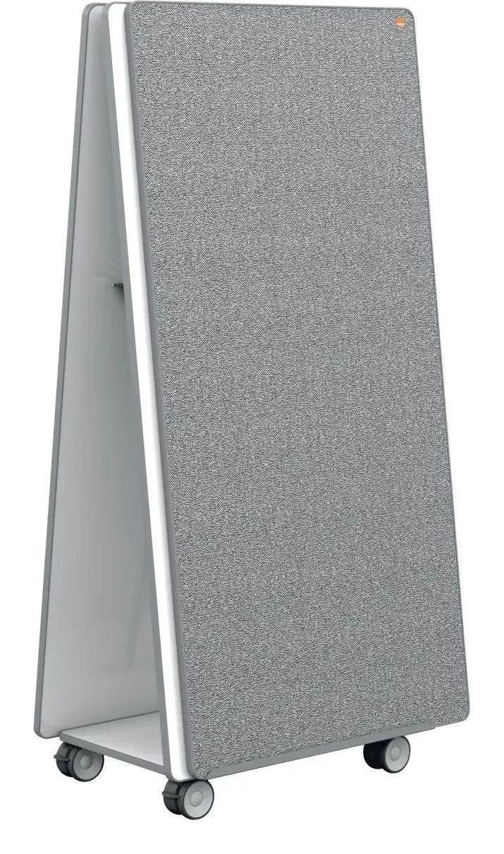 Nobo Move & Meet Mobile Whiteboard and Notice Board Collaboration System 1800 x 900mm