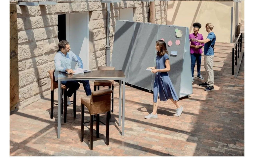 Nobo Move & Meet Mobile Whiteboard and Notice Board Collaboration System 1800 x 900mm, view 12