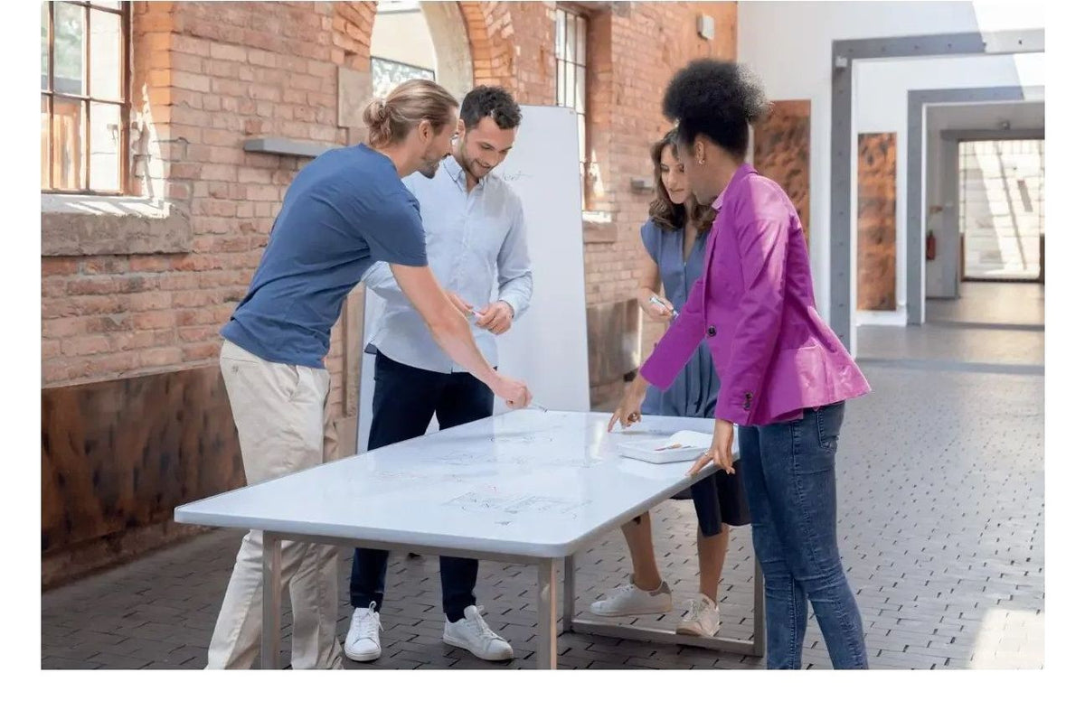 Nobo Move & Meet Mobile Whiteboard and Notice Board Collaboration System 1800 x 900mm, view 17