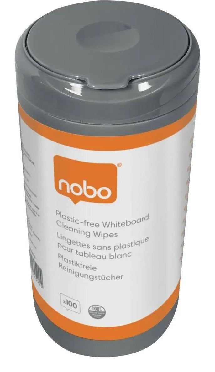 Nobo Plastic-free Whiteboard Cleaning Wipes - Pack 100, view 7