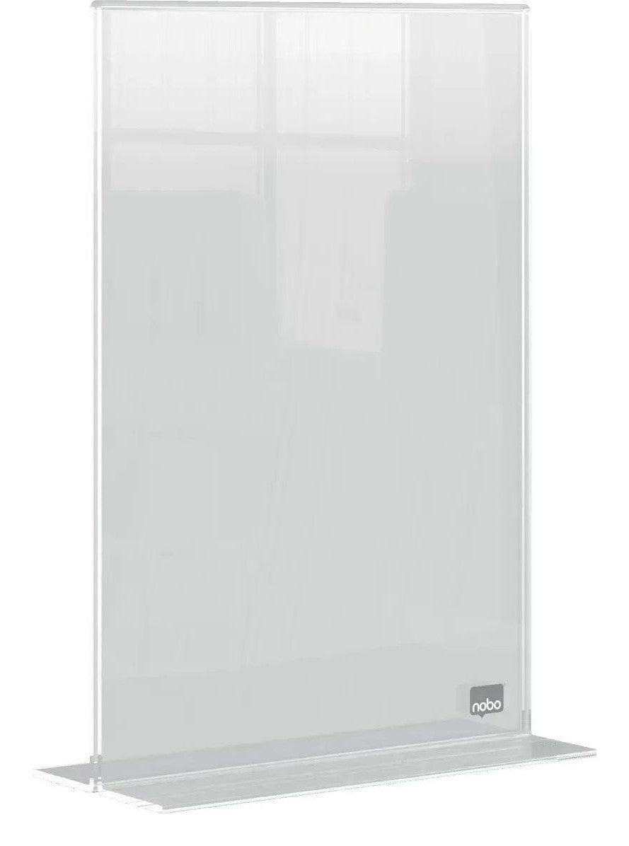 Nobo Premium Plus Clear Acrylic Freestanding Poster Frame