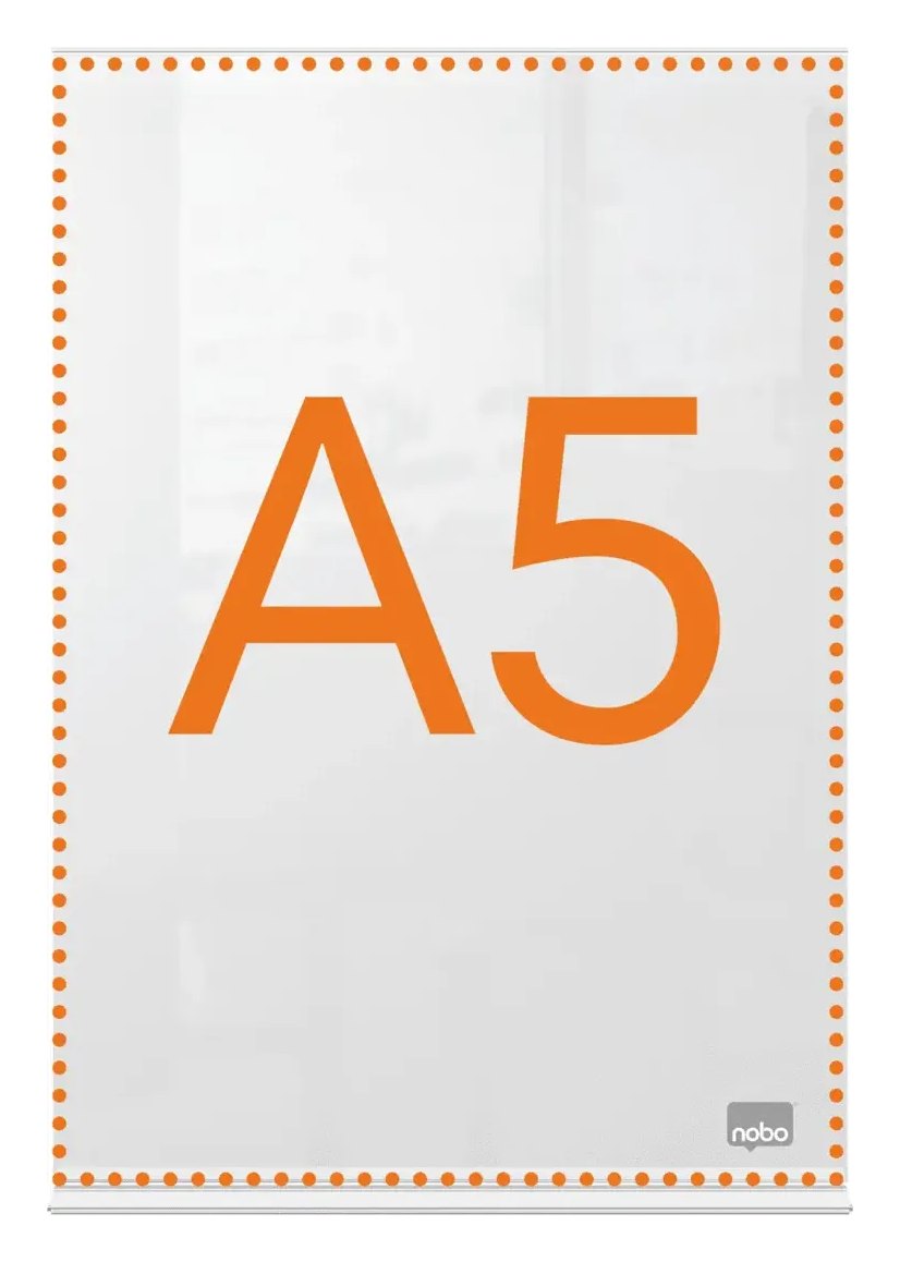 Nobo Premium Plus Clear Acrylic Freestanding Poster Frame, view 11