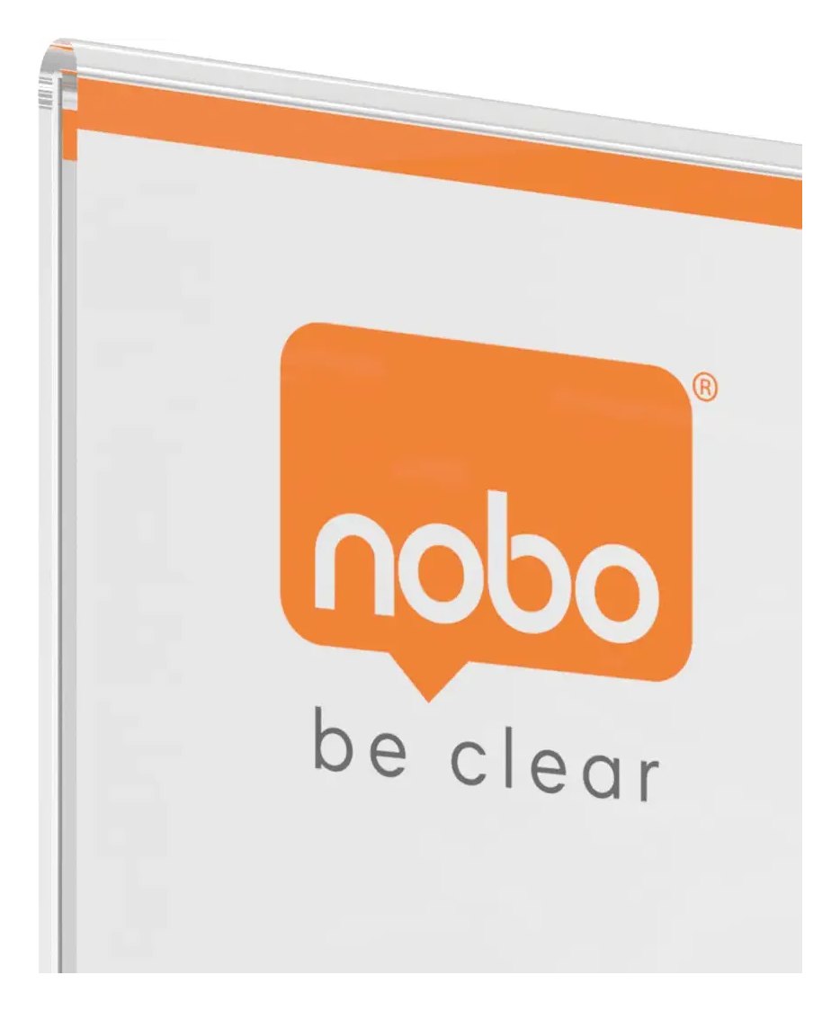 Nobo Premium Plus Clear Acrylic Freestanding Poster Frame, view 12