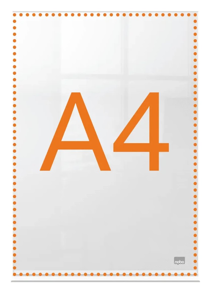 Nobo Premium Plus Clear Acrylic Freestanding Poster Frame, view 19