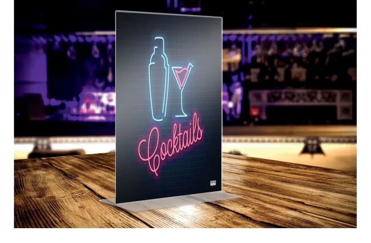 Nobo Premium Plus Clear Acrylic Freestanding Poster Frame, view 4