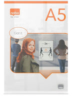 Nobo Premium Plus Clear Acrylic Freestanding Poster Frame, view 9