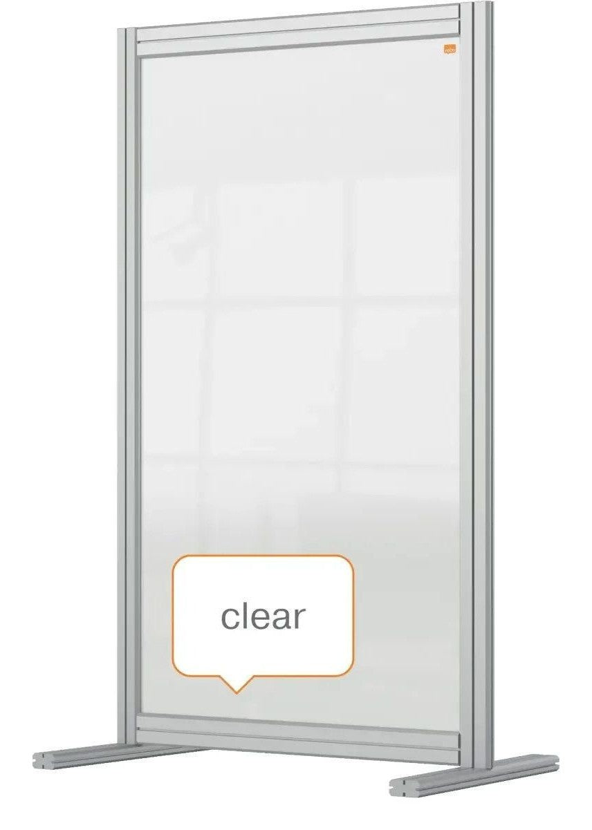Nobo Premium Plus Clear Acrylic Protective Desk Divider Screen Modular System, view 8