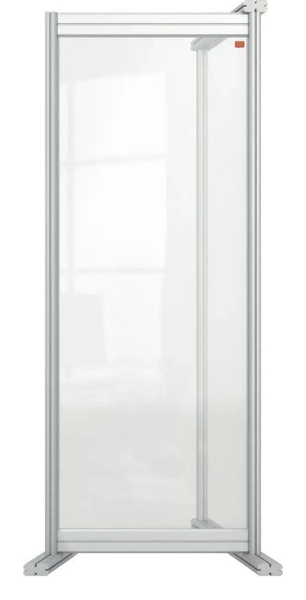 Nobo Premium Plus Clear Acrylic Protective Desk Divider Screen Modular System Extension