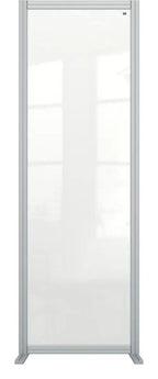 Nobo Premium Plus Clear Acrylic Protective Room Divider Screen Modular System 600 x 1800mm