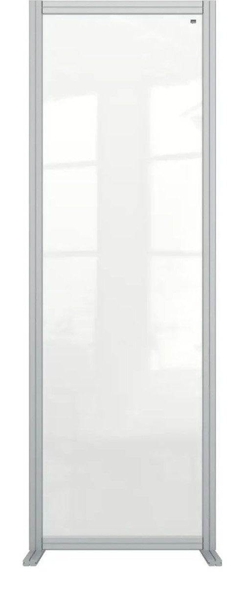 Nobo Premium Plus Clear Acrylic Protective Room Divider Screen Modular System 600 x 1800mm