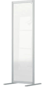 Nobo Premium Plus Clear Acrylic Protective Room Divider Screen Modular System 600 x 1800mm, view 4