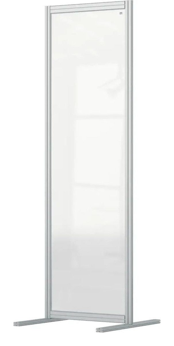 Nobo Premium Plus Clear Acrylic Protective Room Divider Screen Modular System 600 x 1800mm, view 4