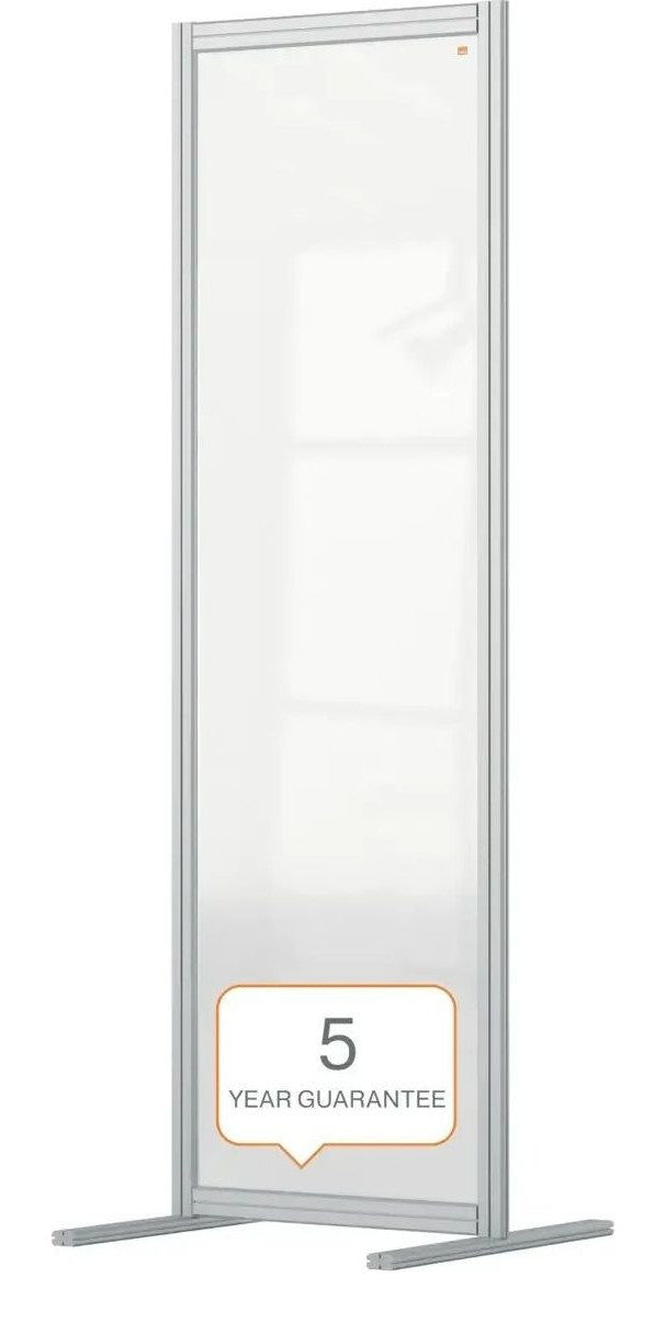 Nobo Premium Plus Clear Acrylic Protective Room Divider Screen Modular System 600 x 1800mm, view 6