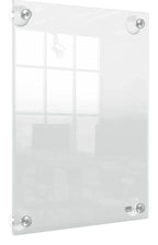 Nobo Premium Plus Clear Acrylic Wall Mounted Repositionable Poster Frame A4