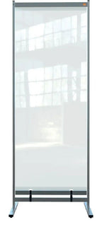 Nobo Premium Plus Clear PVC Free Standing Protective Room Divider Screen 780 x 2060mm, view 5