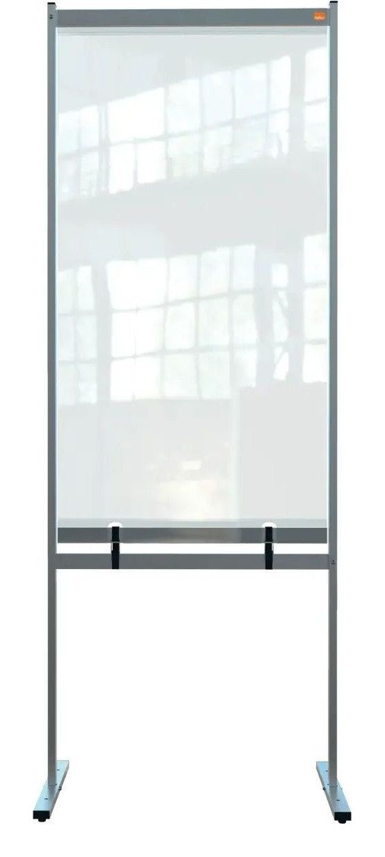 Nobo Premium Plus Clear PVC Free Standing Protective Screen Divider 780 x 2060mm, view 5