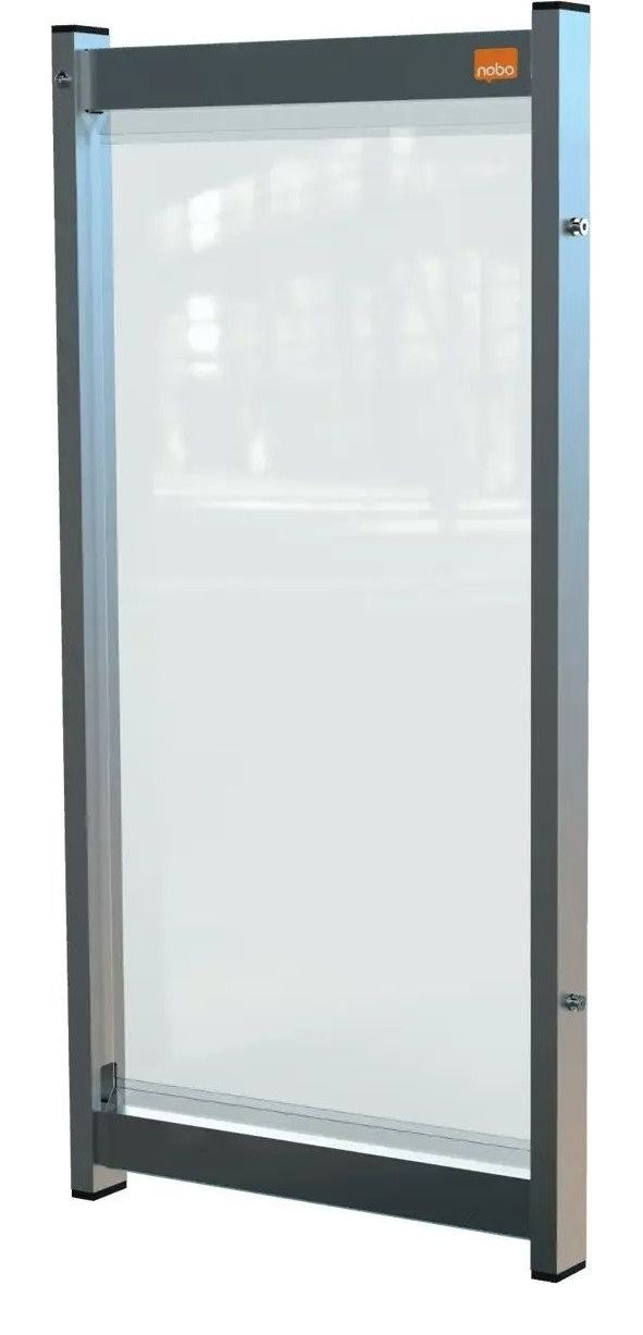 Nobo Premium Plus Clear PVC Modular Desk Divider Screen System, view 6