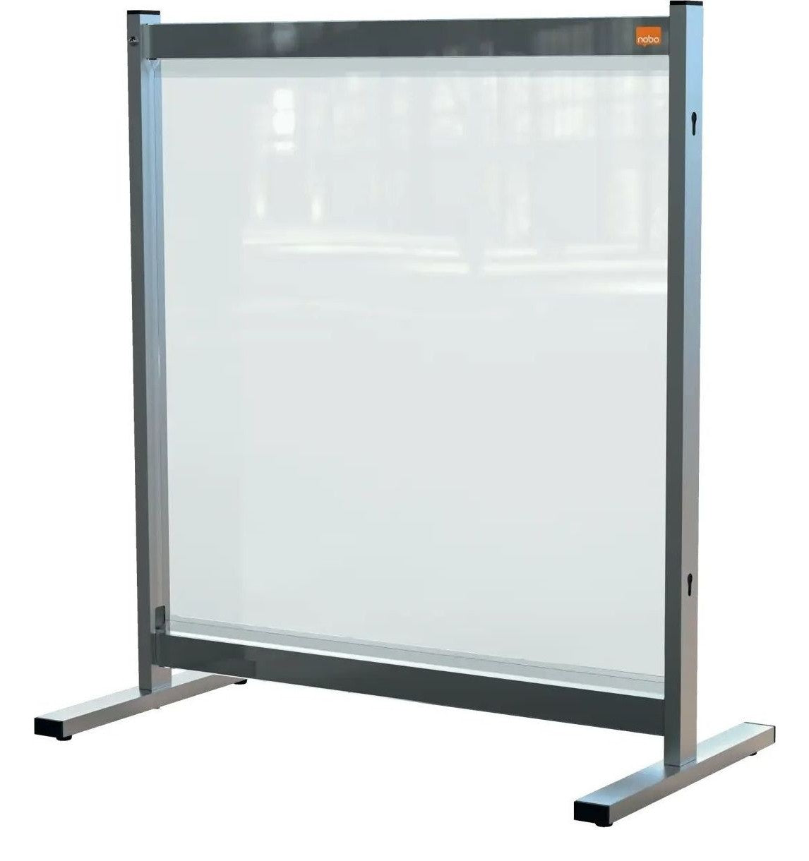 Nobo Premium Plus Clear PVC Protective Desk Divider Screen 770 x 860mm, view 5