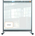 Nobo Premium Plus Clear PVC Protective Desk Divider Screen 770 x 860mm, view 8