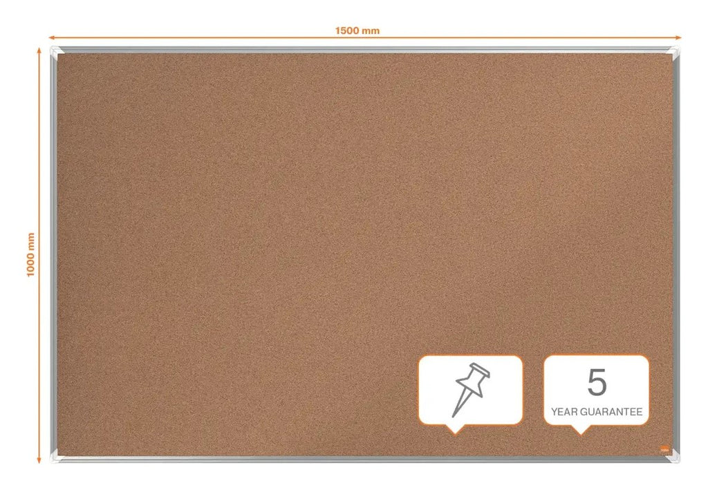 Nobo Premium Plus Cork Notice Board, view 17