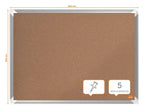 Nobo Premium Plus Cork Notice Board, view 9