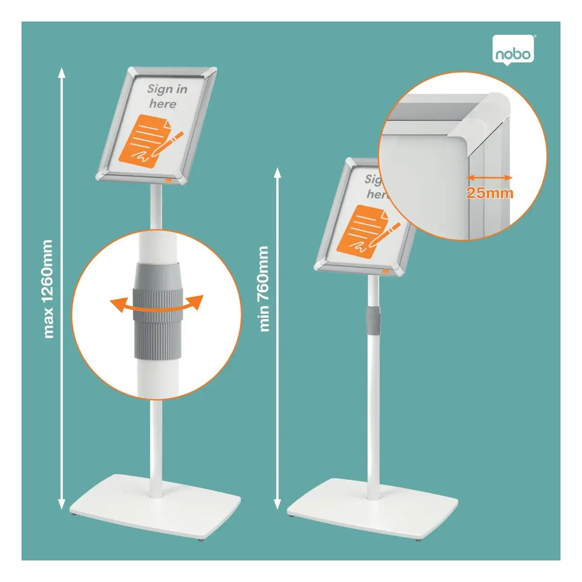 Nobo Premium Plus Display Stand, view 5